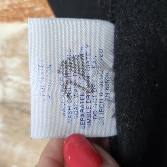 Vintage DiPort USA Neon Puff Paint and Windbreaker Striped Oversized Sweatshirt - Picture 9 of 10